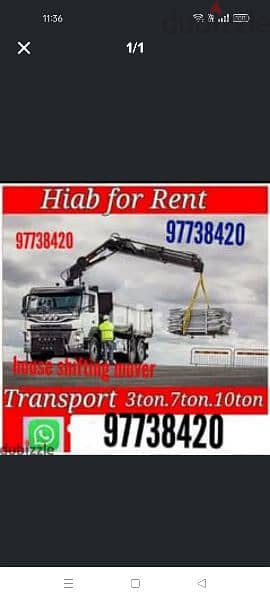 Hiab trucks are great for self loading/ unloading plus transporting 0