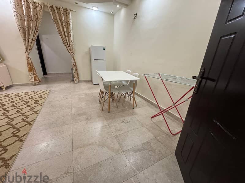 Golden opportunity for rent Al Khuwair 33 1 BHK furniture Near Saeed B 19