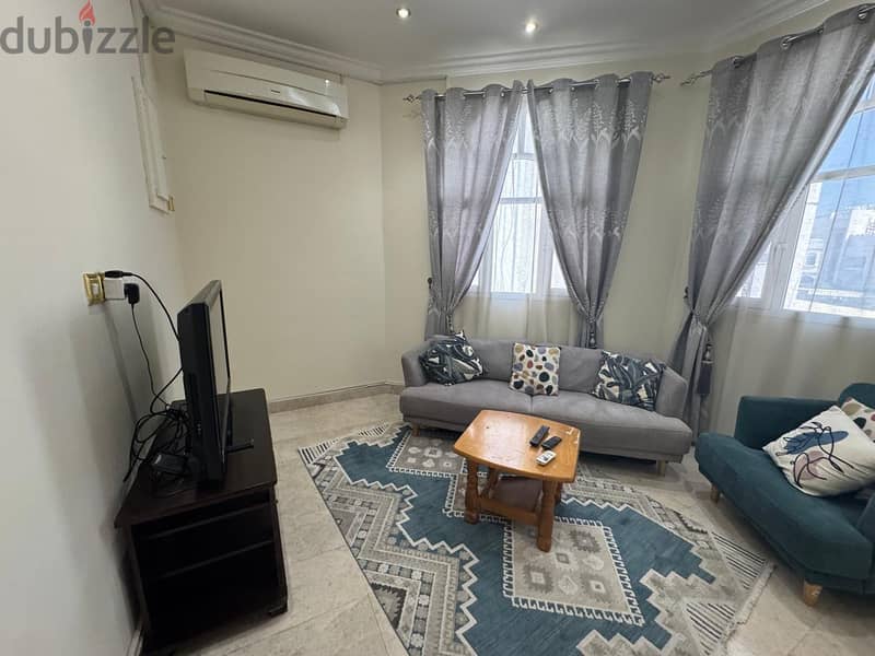 Golden opportunity for rent Al Khuwair 33 1 BHK furniture  280 OMR 7