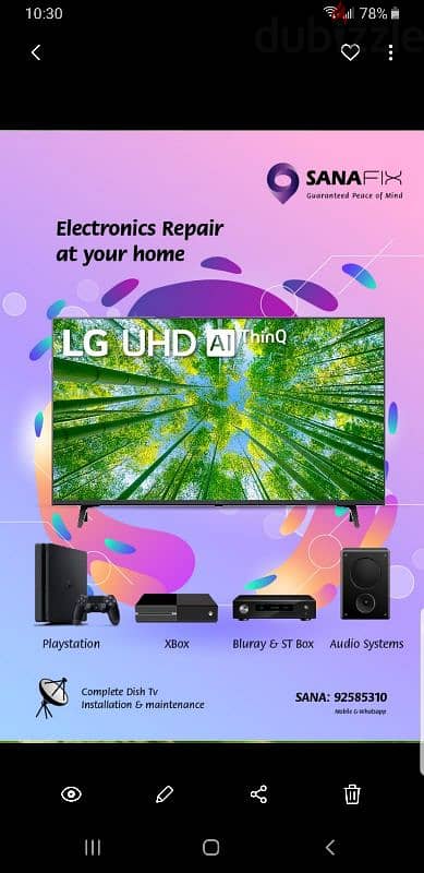 SONY SAMSUNG LG SMART NORMAL LED LCD TV RAPAIRING