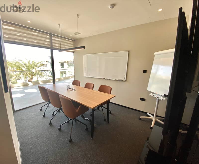 Furnished Private Office for Rent in SQUare Al Khoudh, Seeb 6