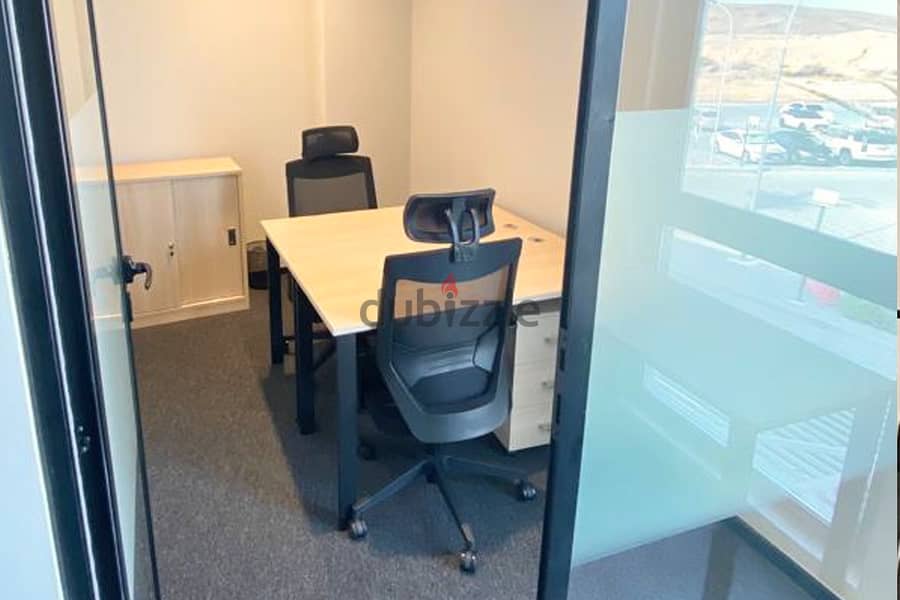 Furnished Private Office for Rent in SQUare Al Khoudh, Seeb 11