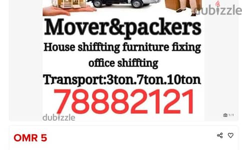 muscat furniture house shiftingg low price