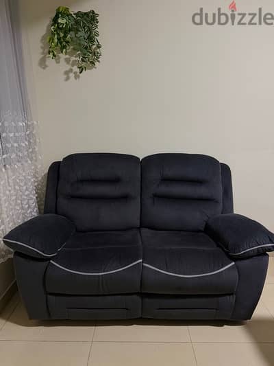 cloth recliner double seats