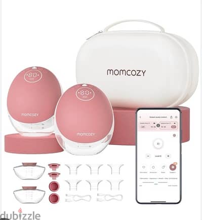 Almost New Momcozy M9 Hands-Free Breast Pump – Used for One Day