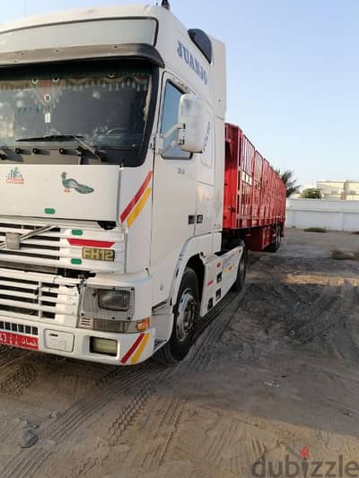 Volvo FH 12 for sale with trailer