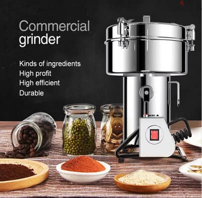 مطحنه بهارات قياسات واحجام مختلفه  Spice grinder