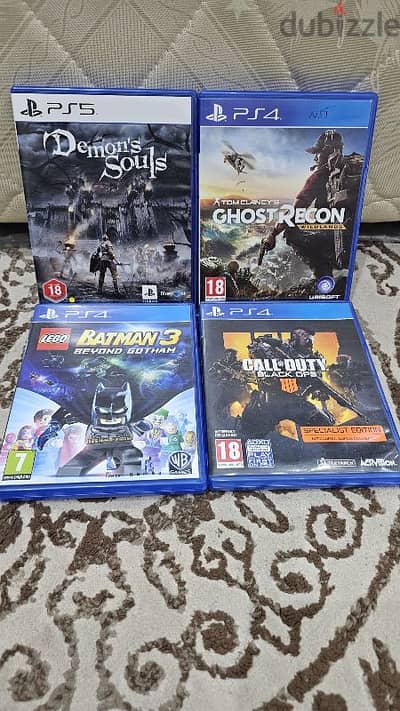 Ps4 and Ps5 games