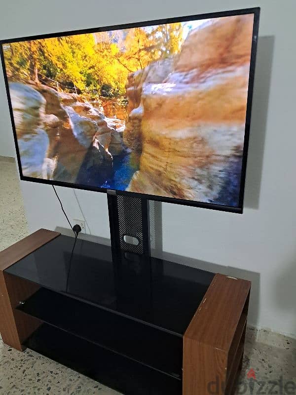 Android tv tcl 49 inch with stand smart 3