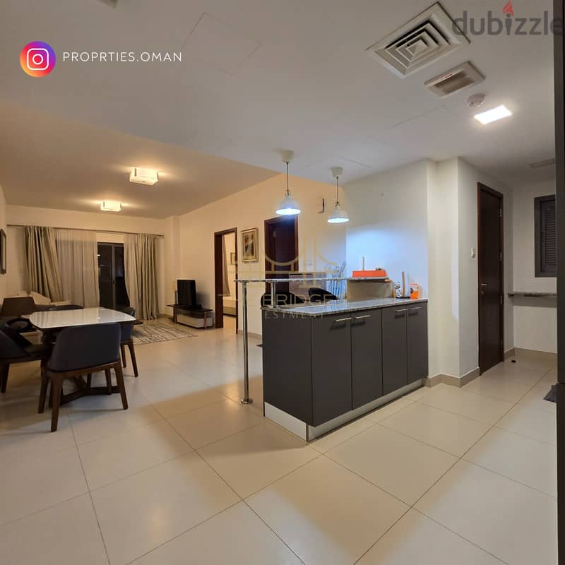 FURNISHED 1 BR APARTMENT IN MUSCAT HILLS 2