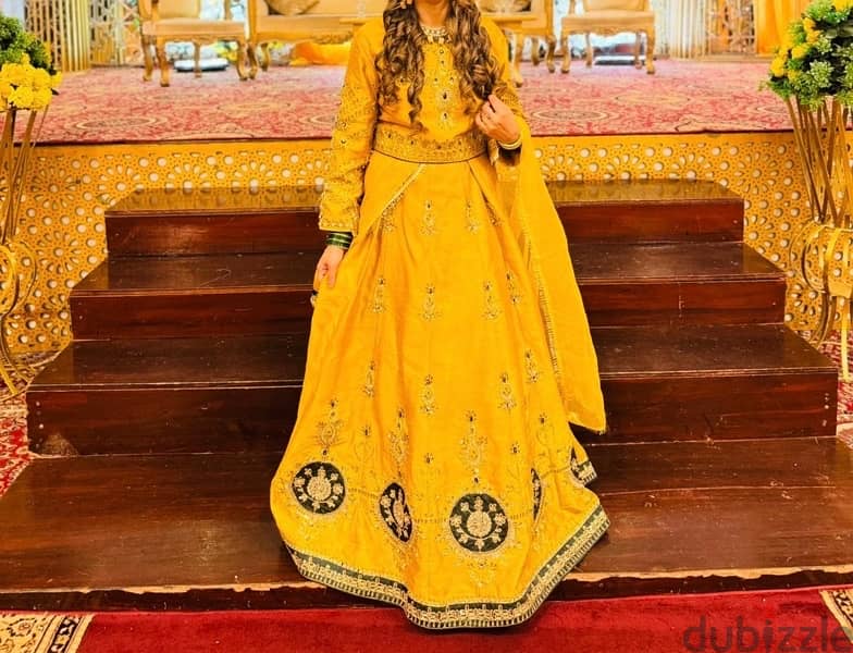 Mehndi dress 1