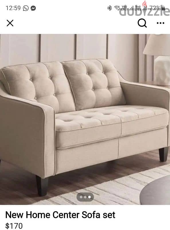 New Sofa from Home center for sale 1