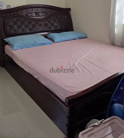 bed with mattress for sale