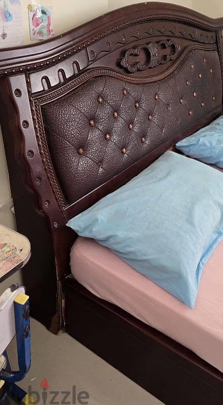 bed with mattress for sale 1