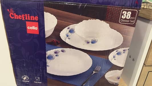 Chefline 38 pieces Dinner set