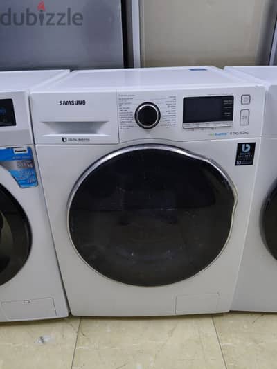 front load Samsung 8 kg 2 in 1 automatic washing machine