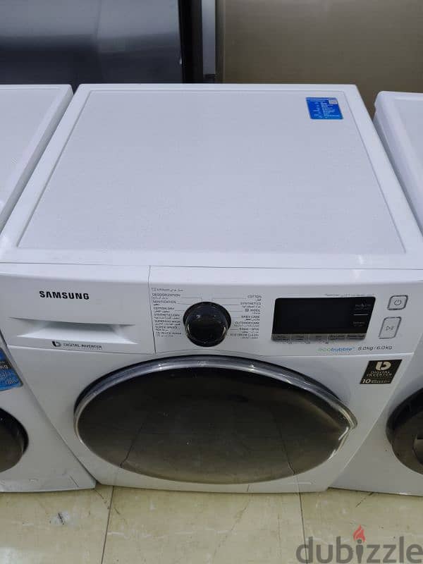 front load Samsung 8 kg 2 in 1 automatic washing machine 1