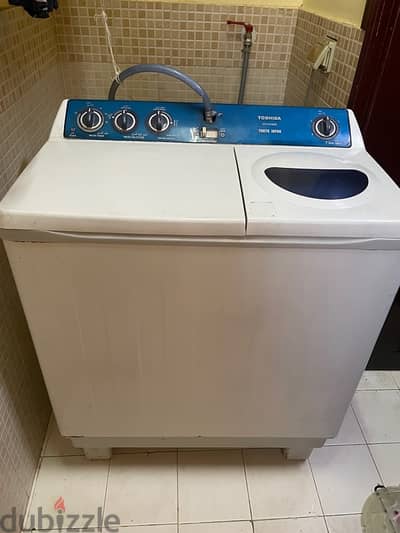 thoshiba twin tun washing machine