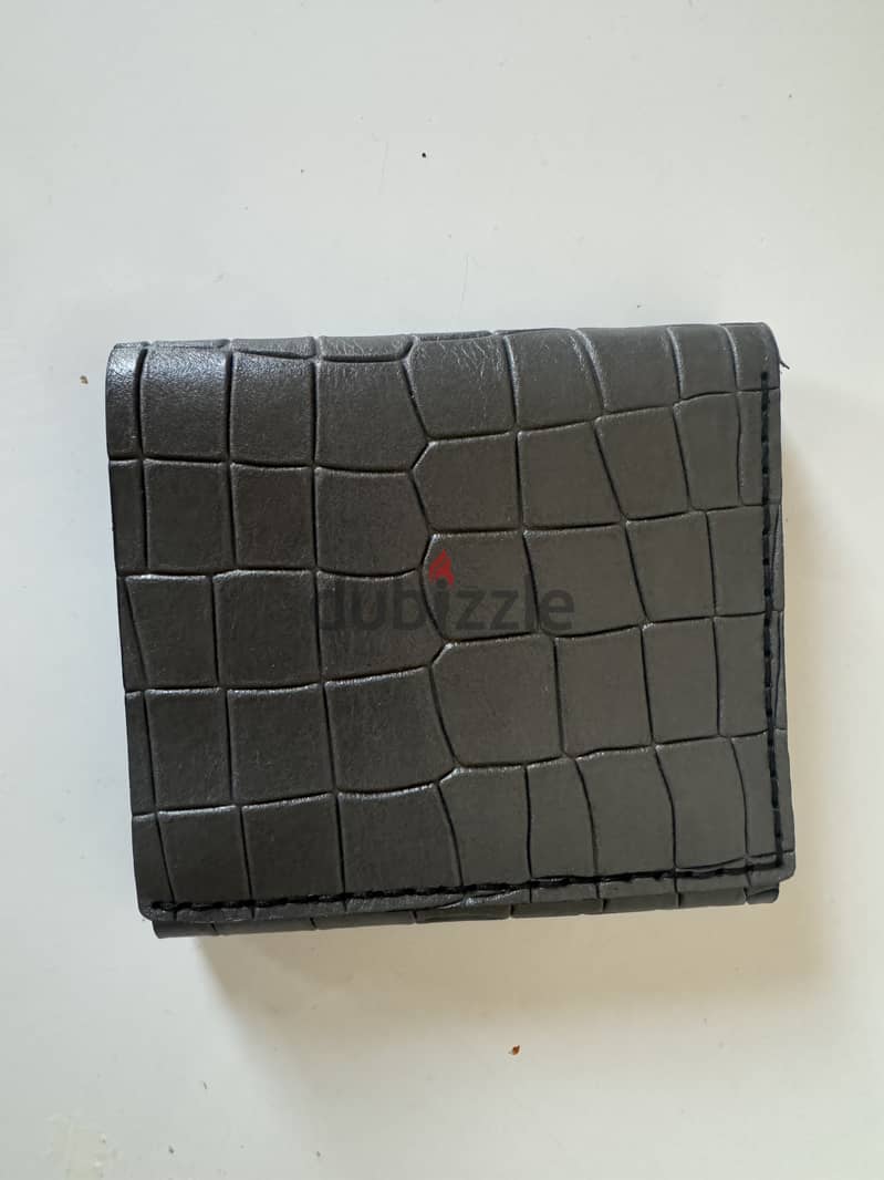 Italian crocodile pure leather wallet 0