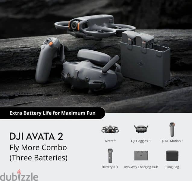 Avata 2 fly more combo (three batteries) 2