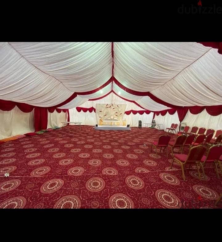 Rent for chair-table-carpet-tent-speaker-ramzan setup-back ground 3