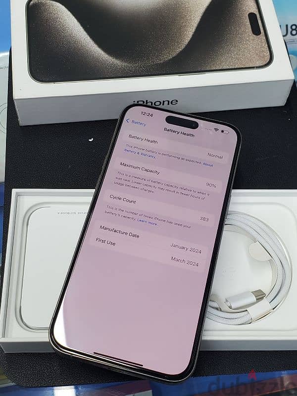 iPhone 15 Pro Max 256GB Box 3