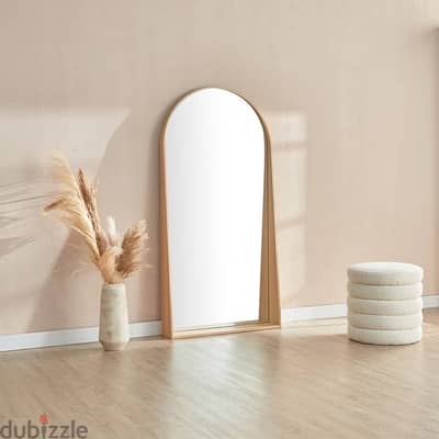 wooden mirror