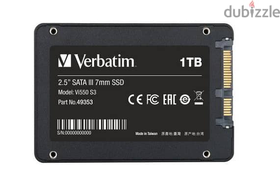 Verbatim 1TB SATA 2.5 Internal SSD 1