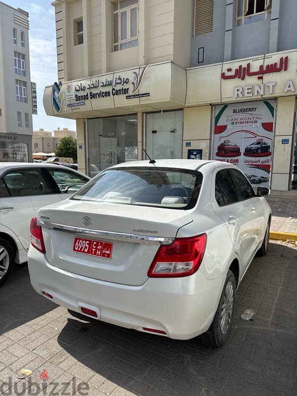 Suzuki Dzire for Rent 20% Discount for Weekly Rent 5