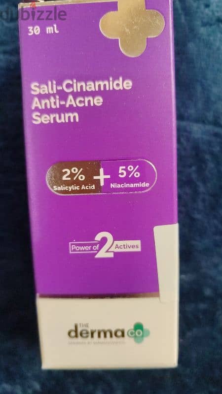 acne and dark spots serum and face wash 1