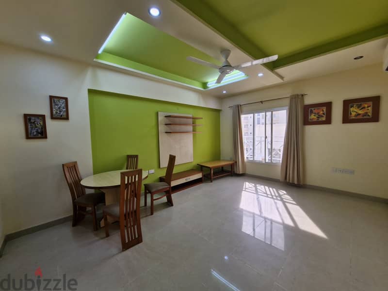 2 BR Semi-Furnished Apartment in Azaiba 0