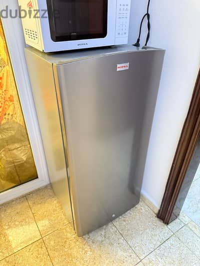 Supra SR200DR Single Door Refrigerator 200L Silver