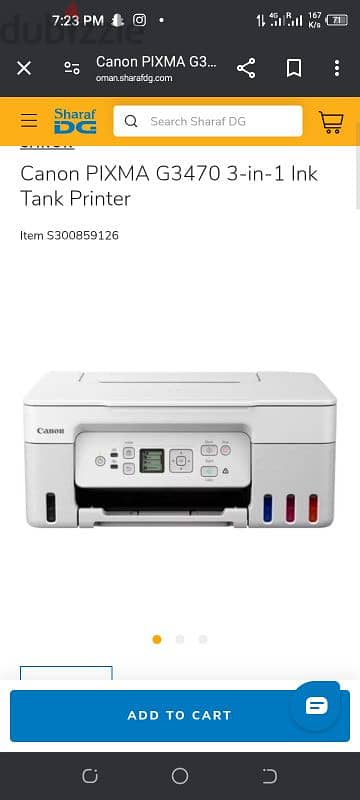 canon pixma G3470 Printer