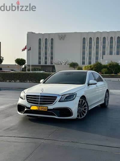 Mercedes S class for rentمرسيدس اس كلاس للإجار