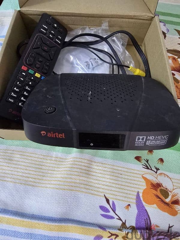 Airtel receiver 0