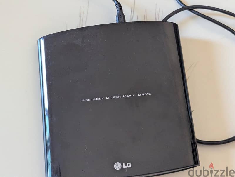 LG Super-Multi Portable Slim DVD Rewriter GP08NU6B (never used) 0