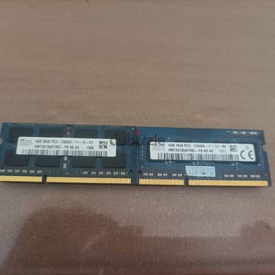 4x2 DDR 3 ram