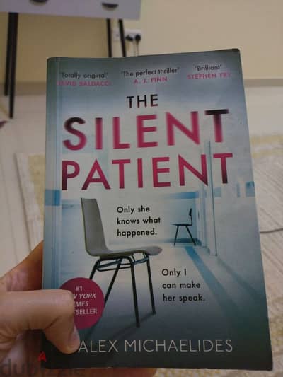 The silent patient novel by Alex Michaelides