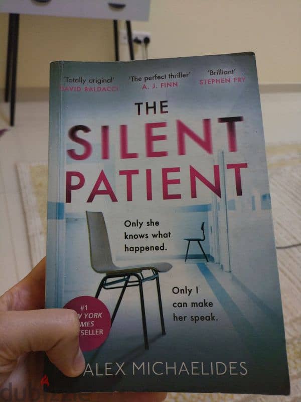 The silent patient novel by Alex Michaelides 0