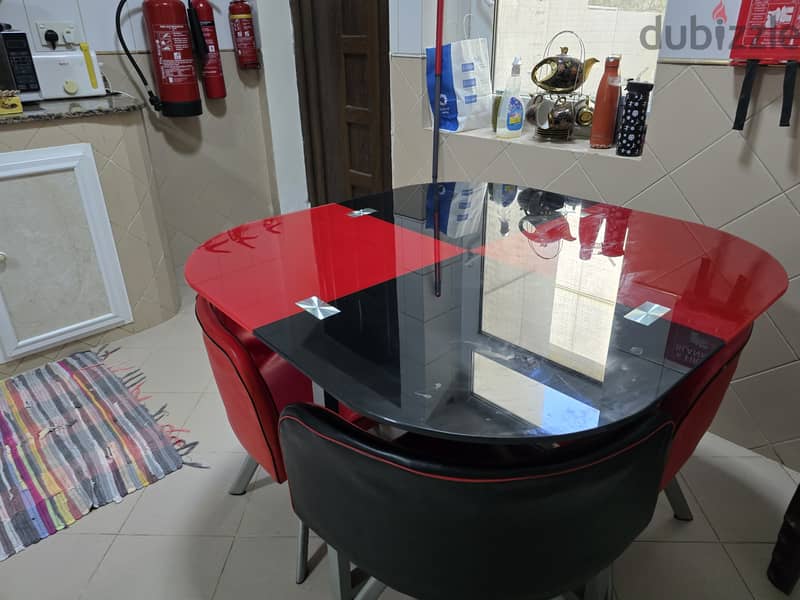 dining table with 4 chairs for sale 1