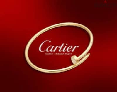 طقم اسوارة وخاتم ذهب من كارتير  cartier juste un clou set