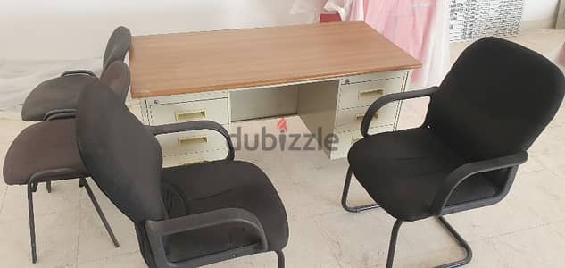 office table and chair