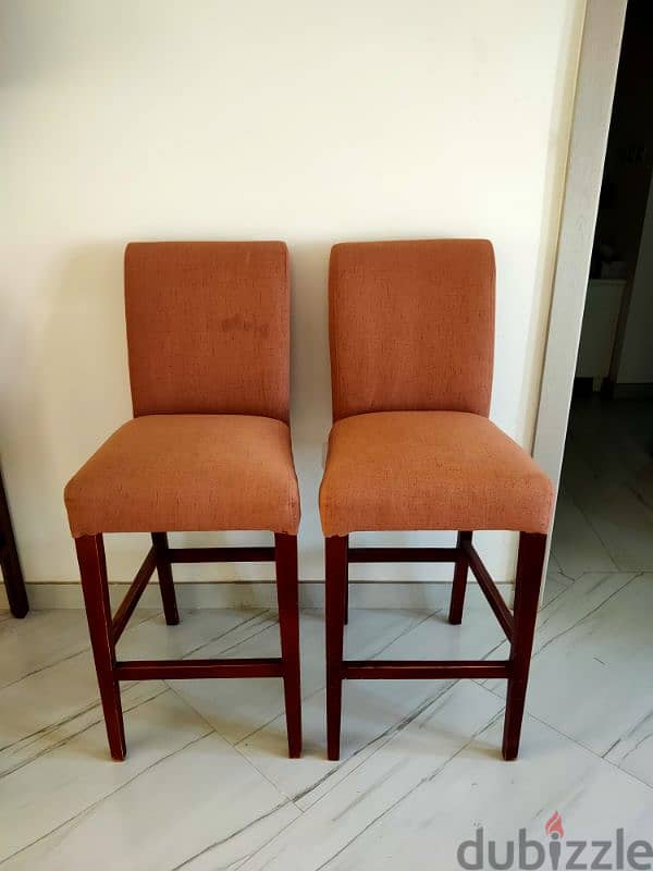 high  wooden chairs 4