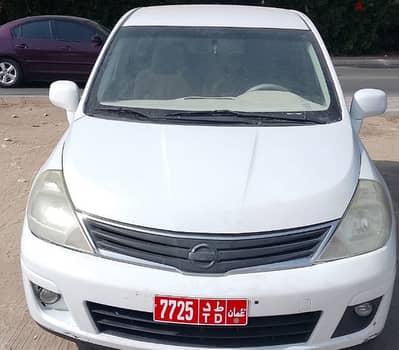 Nissan Tiida 2012 for rent