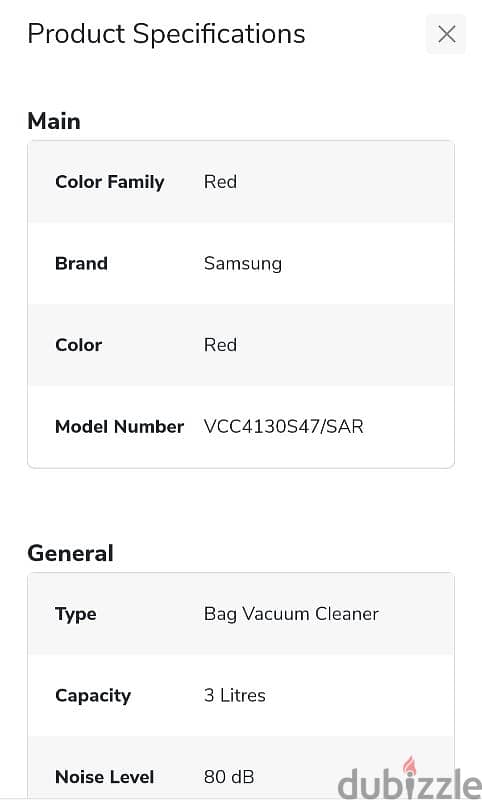 Samsung Vacuum cleaner 3