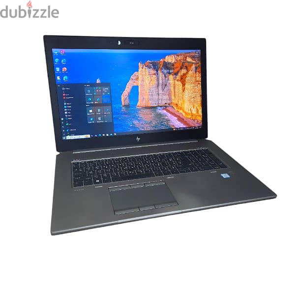 اتش بي شاشة كبيرة للتصميم  مع الضمان hp with 6GB Graphic 17", warranty 5