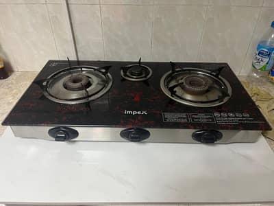 Cooking Burner + Gas (Al Khuwair, Near Meraj Hotel)