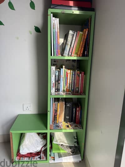 L Shaped book shelf for sale