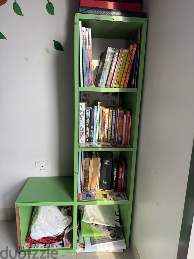 L Shaped book shelf for sale 0