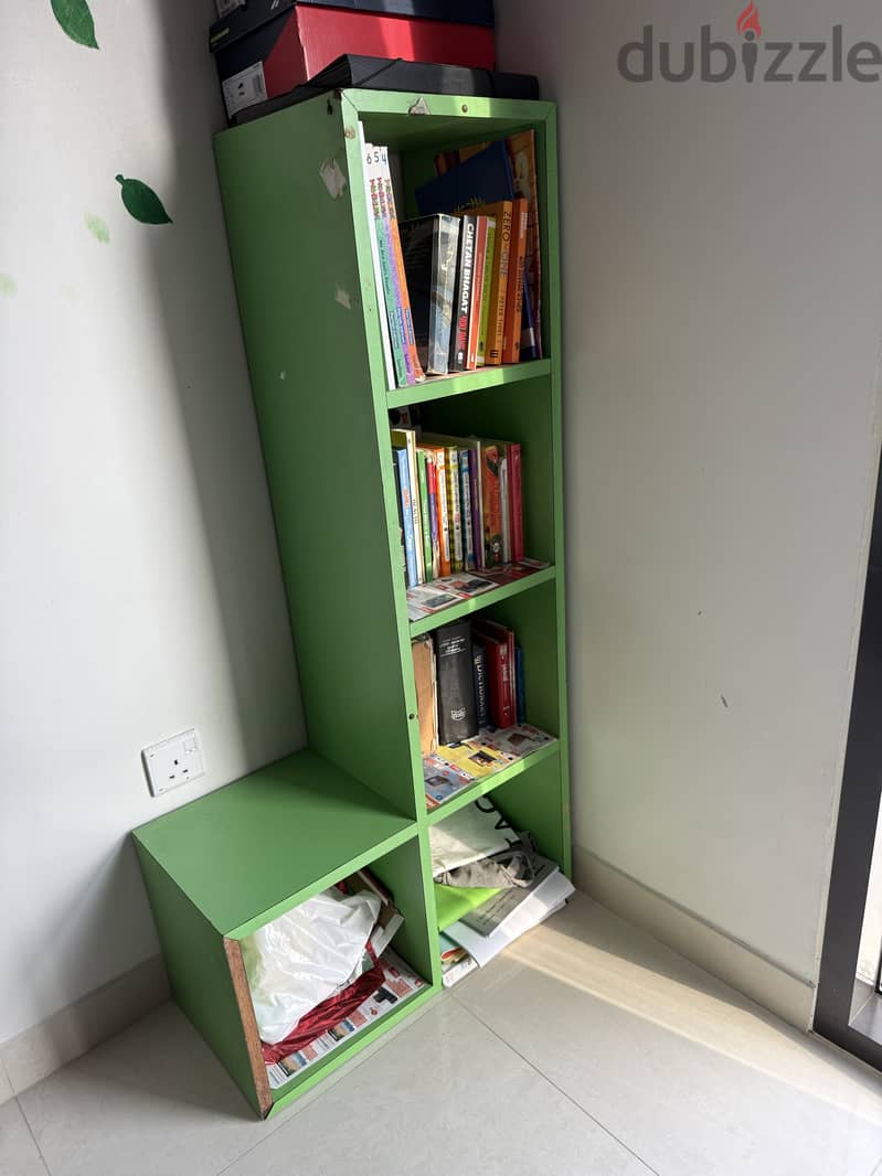 L Shaped book shelf for sale 1